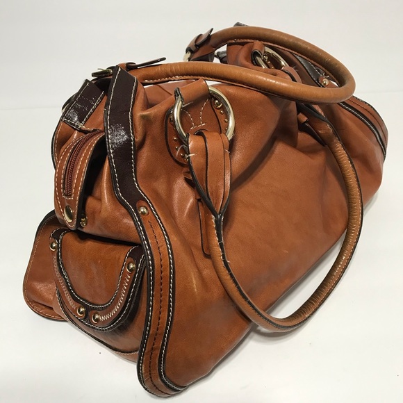 Sabrina Scala Handbags - Sabrina Scala handbag, Tan leather